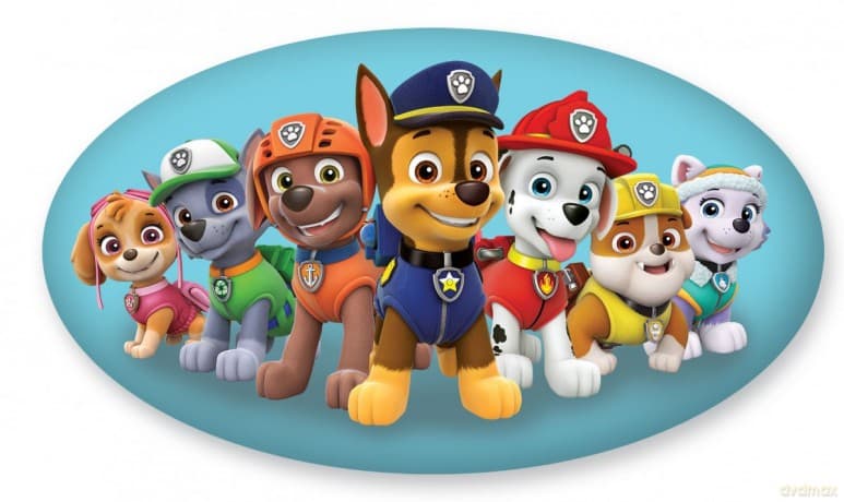 Poduszka kształtka licencyjna Paw Patrol