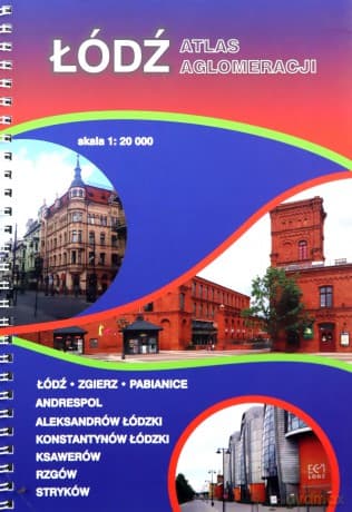 Łódź atlas aglomeracji 1:20 000