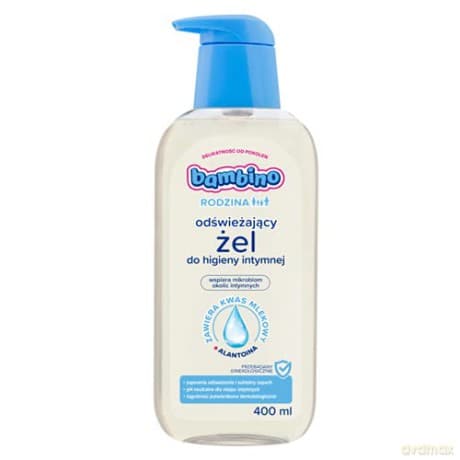 Bambino Rodzina Żel do higieny intymnej hipoalergiczny 400 ml