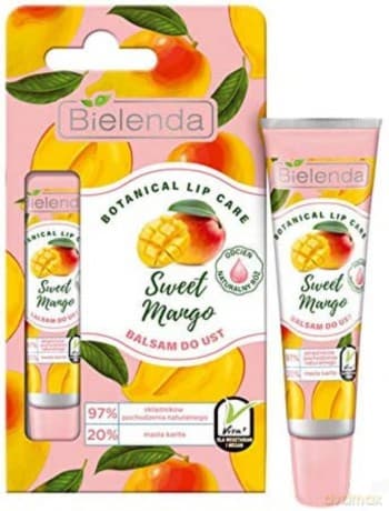 Bielenda Botanical Lip Care Balsam do ust Sweet Mango - naturalny róż 10g