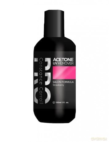 Constance Carroll Pro Zmywacz acetonowy Acetone UV Remover Strawberry 150 ml