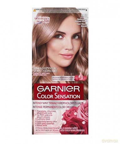 Garnier Color Sensation Krem koloryzujący 8.21 Opalizujący Różowy Blond 1op.