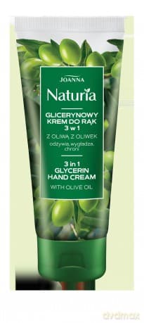 Joanna Naturia Glicerynowy Krem do rąk 3w1 z oliwą z oliwek 100g