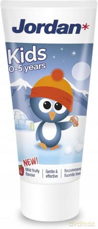 Jordan Kids Pasta do zębów dla dzieci 0-5 lat 50 ml
