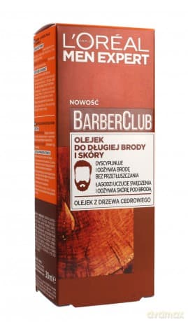 Loreal Men Expert Barber Club Olejek do długiej brody i skóry 30 ml