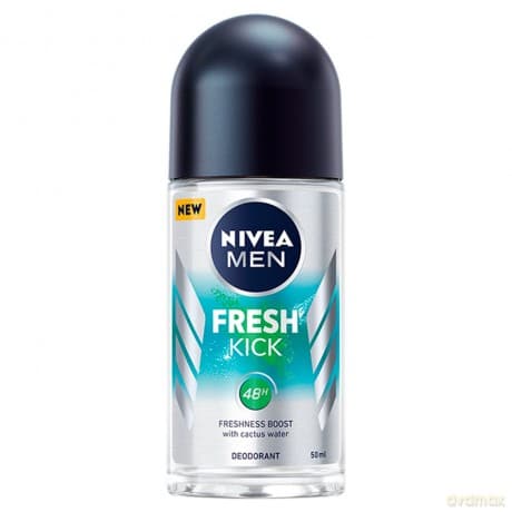 Nivea Men Dezodorant FRESH KICK roll-on męski 50 ml
