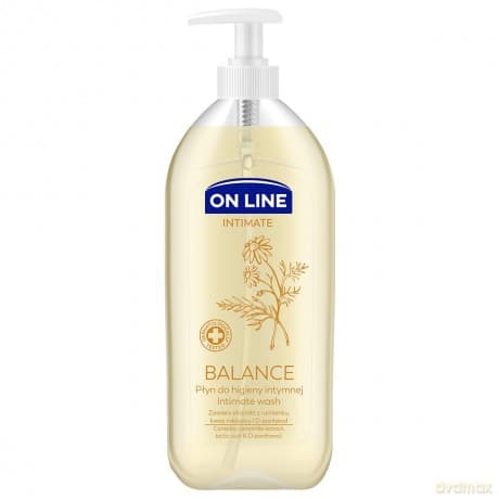 On Line Intimate Płyn do higieny intymnej Balance z rumiankiem 500 ml