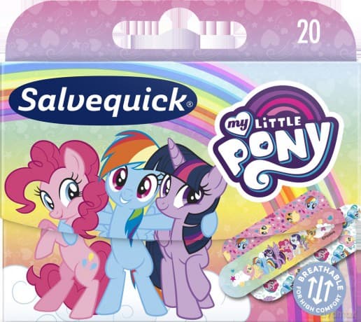 Salvequick Plastry dla dzieci My Little Pony 1op.-20 szt