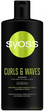 Schwarzkopf Syoss Curls & Waves Szampon do włosów podkreślający loki 440 ml