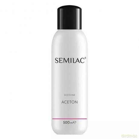 SEMILAC Aceton do zmywania lakieru hybrydowego 500 ml