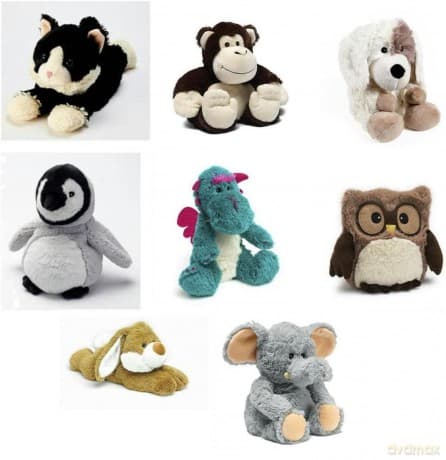 Przytulanka do mikrofalówki, różne rodzaje (Termofor)