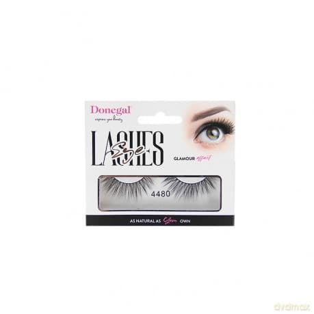 DONEGAL SZTUCZNE RZĘSY - na pasku Glamour Effect (4480)