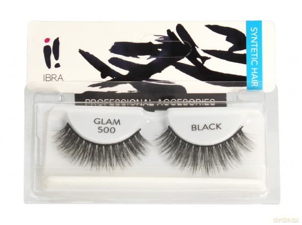 IBRA Rzęsy na pasku Glam 500 1 para