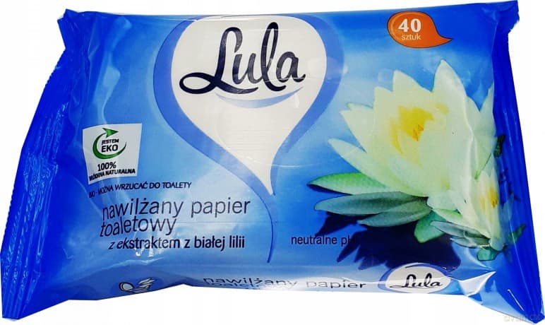 Lula Papier Nawilzany A`40 Biala Lilia