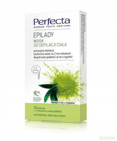 Perfecta Epilady Wosk do depilacji ciała (12 plastrów)
