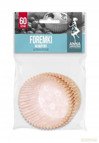ST AZ Foremki na muffiny 60 szt