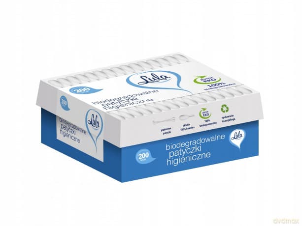 ST LULA Patyczki kosm. biodegradalne 200 szt