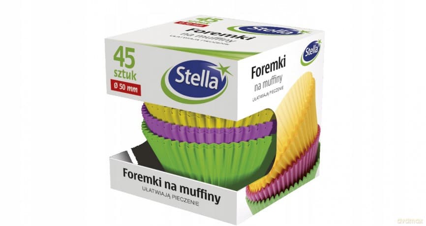 Stella Foremki Na Mufiny Kolorowe A`45