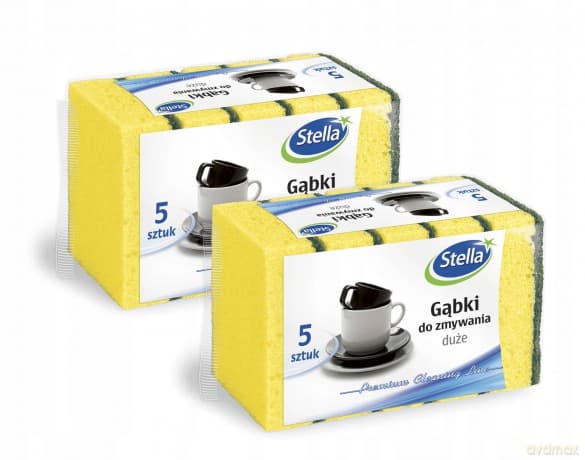 Stella Gąbka do Zmywania 5+5 Gratis