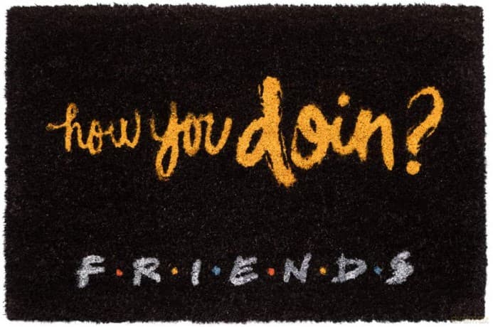 FRIENDS HOW YOU DOIN'? DOORMAT (60 X 40 cm) / wycieraczka pod drzwi Przyjaciele HOW YOU DOIN'? (60 x 40 cm)