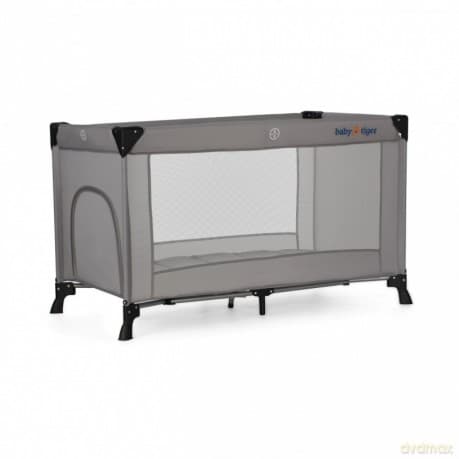 Łóżeczko turystyczne Viki szare