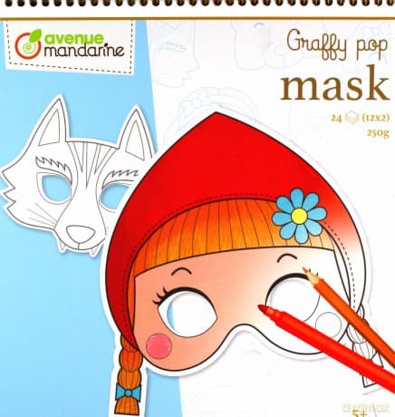 Blok z maskami Graffy Pop Mask Baśnie Braci Grimm