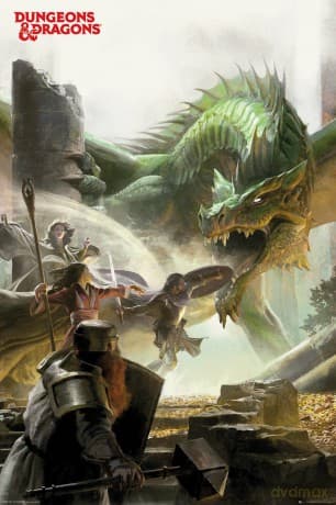 DUNGEONS & DRAGONS - Adventure - Poster (91.5x61)