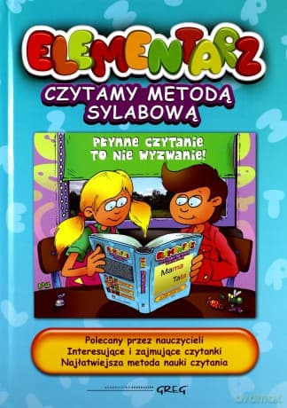 Elementarz Czytamy Metodą Sylabową (twarda)