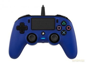Nacon Compact Controller, Blu - Classics - Playstation 4