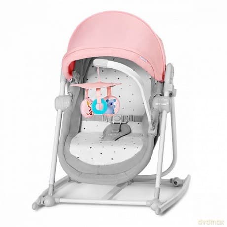 Leżaczek 5w1 Unimo różowy