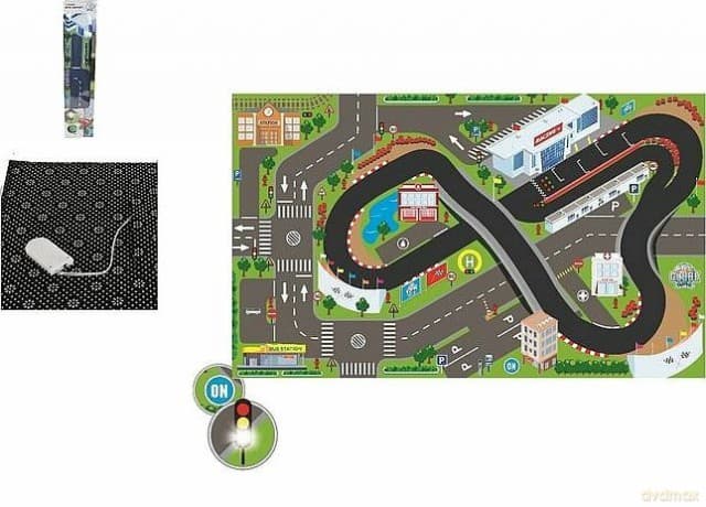 Mata - ulica z sygnalizacją świetlną led 72 x 120 cm