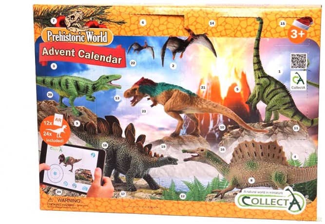 Kalendarz adwentowy Świat prehistoryczny
