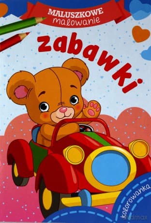 Maluszkowe malowanie. Zabawki