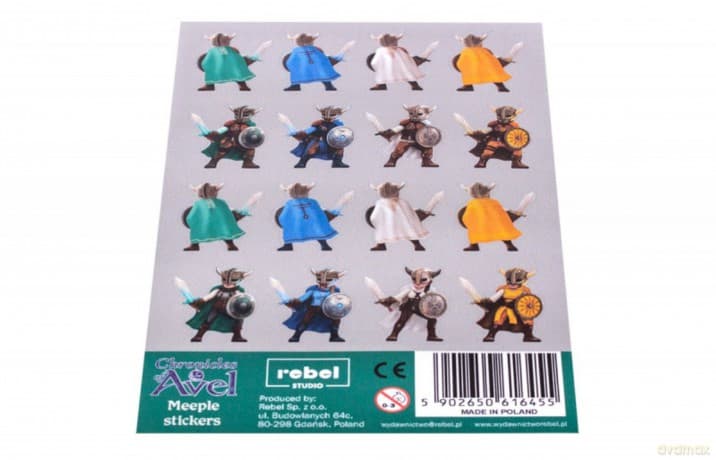 Dodatek Kroniki zamku Avel: Naklejki na meple