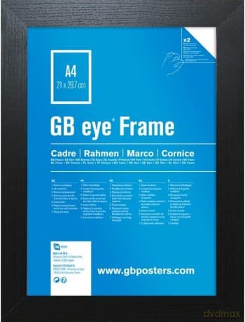 GBEYE MDF czarna ramka A4 21 x 29,7 cm