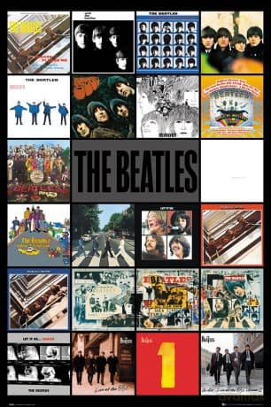 THE BEATLES - Poster Albums (91.5x61)