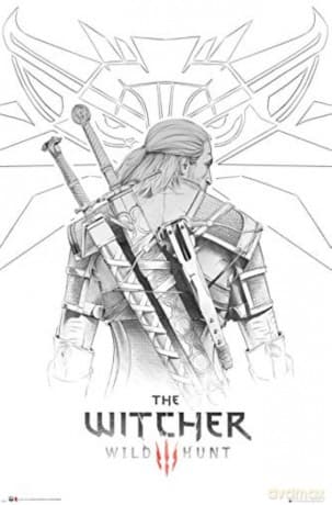 THE WITCHER - Geralt Sketch- Poster (91.5x61)
