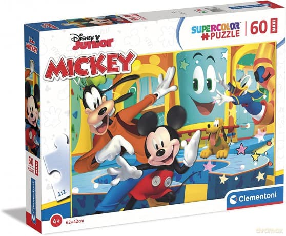 CLEMENTONI 60 el. Maxi Super Kolor Mickey