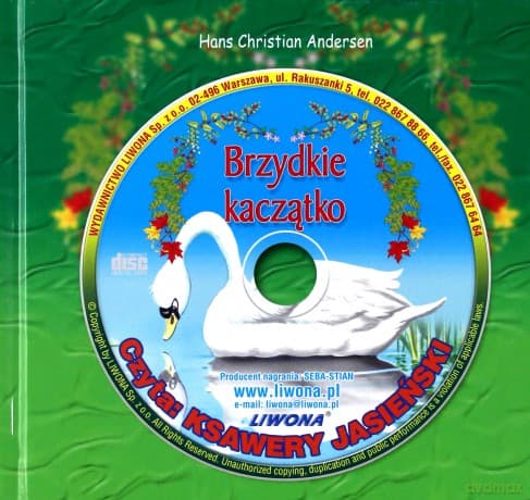 Brzydkie Kaczątko Słuchowisko (twarda) - Hans Christian Andersen