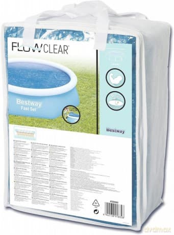 Pokrywa solarna do basenu 2,44m FlowClear