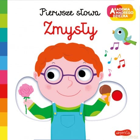 Zmysły. Akademia mądrego dziecka. Pierwsze słowa - Nathalie Choux