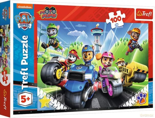 TREFL 100 el. Psi Patrol na motorach PAW Patrol