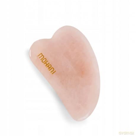 Gua sha płytka do masażu z różowego kwarcu Mohani