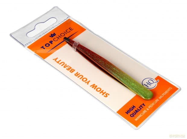 Top Choice Pęseta skośna "Epoxy Glitter" (75995)