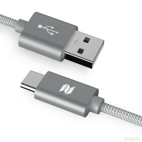 ROCK SPACE C2 Kabel USB-C Typ C Nylonowy 1m 2A