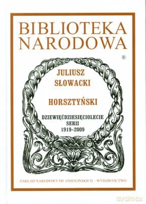 Horsztyński (twarda) - Juliusz Słowacki