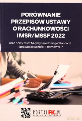 Porównanie przepisów ustawy o rachunkowości i MSR/MSSF 2021/2022 - Katarzyna Trzpioła