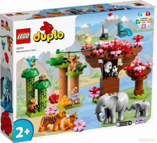 LEGO DUPLO Dzikie zwierzęta Azji (10974)