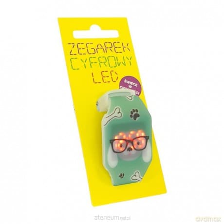 Zegarek cyfrowy LED piesek