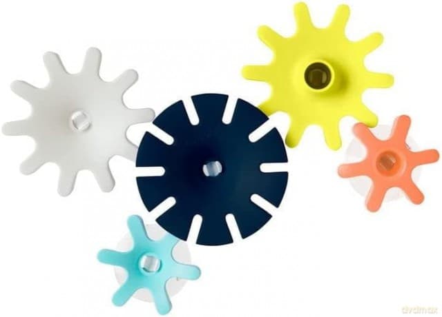 Zabawka do wody, zębatki Cogs Navy Multi